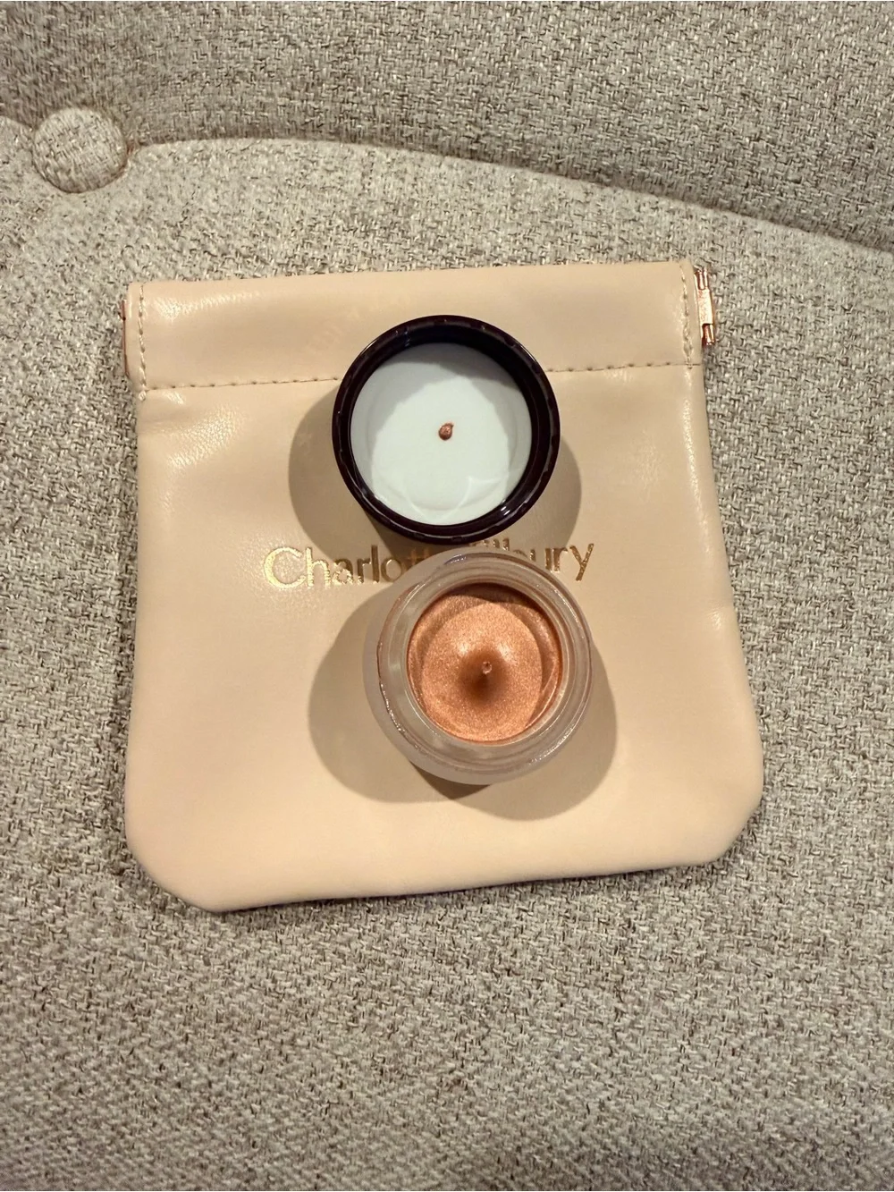 Charlotte Tilbury Eyes to Mesmerize Rose Gold with Travel Pouch